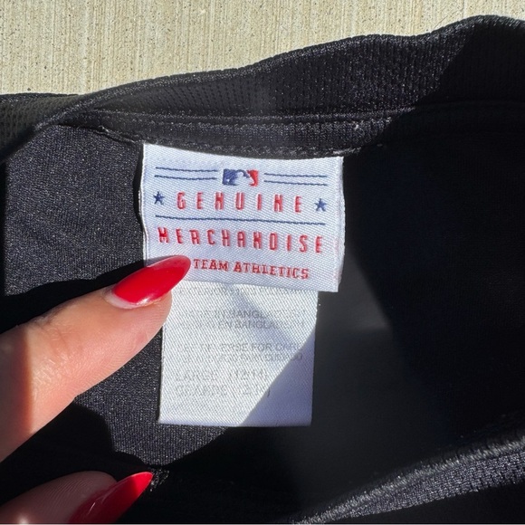 San Francisco Giants Kids Short Sleeve Jersey Size Large 12/14 MLB Official - Picture 3 of 4